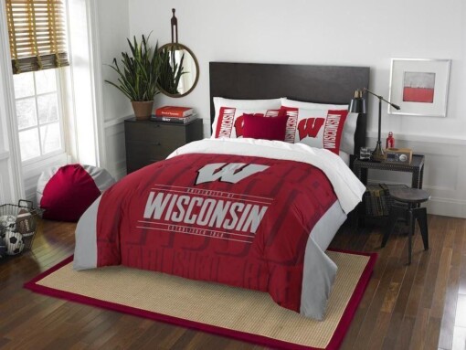 Wisconsin Badgers Bedding Sets 8211 1 Duvet Cover 038 2