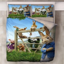 Peter Rabbit 8 Duvet Cover Quilt Cover Pillowcase Bedding Sets