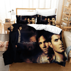 Supernatural Dean Sam Winchester 18 Duvet Cover Quilt Cover Pillowcase