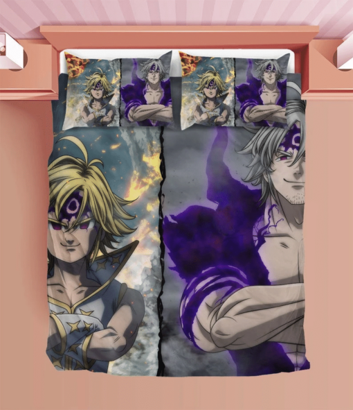 Seven Deadly Sins Duvet Bedding Sets Comfortable Gift Quilt Bed