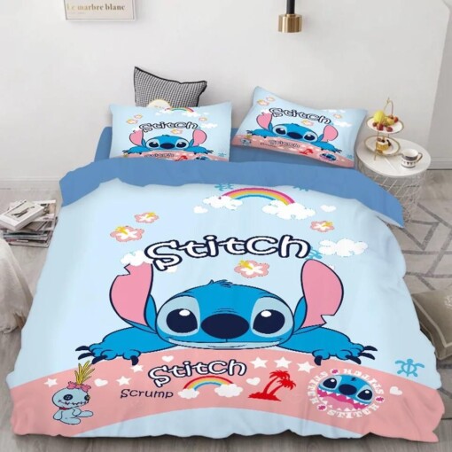 Stitch 24 Duvet Cover Quilt Cover Pillowcase Bedding Sets Bed