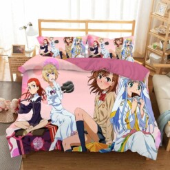 Toaru Majutsu No Index 5 Duvet Cover Quilt Cover Pillowcase