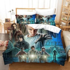 Stranger Things Season 1 8 Duvet Cover Pillowcase Bedding Set