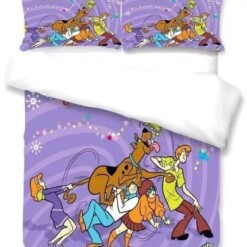 Scooby Doo 11 Duvet Cover Pillowcase Bedding Sets Home Bedroom