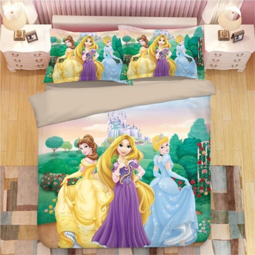 Snow White Princess Beauty 9 Duvet Cover Pillowcase Bedding Sets