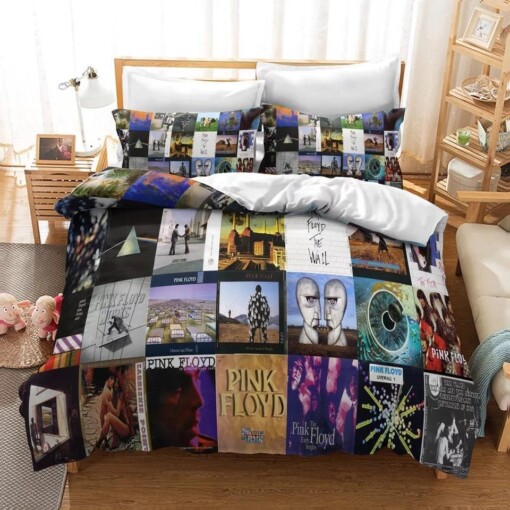 Pink Floyd 7 Duvet Cover Pillowcase Bedding Sets Home Decor