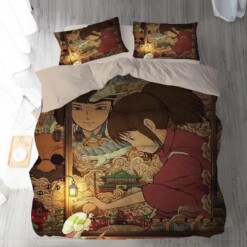 Spirited Away Sen To Chihiro No Kamikakushi 10 Duvet Cover