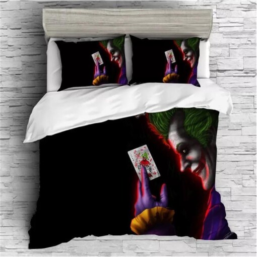 The Dark Knight Batman Joker Clown 2 Duvet Cover Quilt