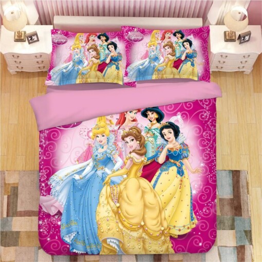 Snow White Princess Beauty 8 Duvet Cover Pillowcase Bedding Sets