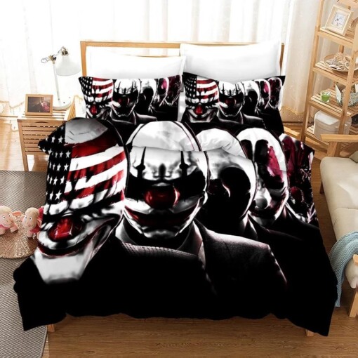 Payday 2 Dallas Wolf Chains Hoxton 1 Duvet Cover Quilt