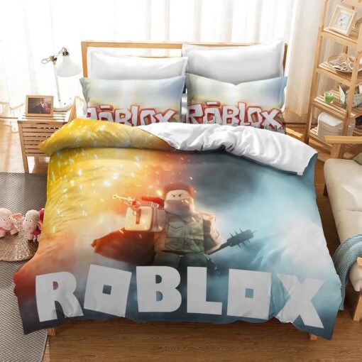 Roblox Team 35 Duvet Cover Quilt Cover Pillowcase Bedding Sets