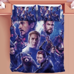 The Avengers 02 Bedding Sets Duvet Cover Bedroom Quilt Bed
