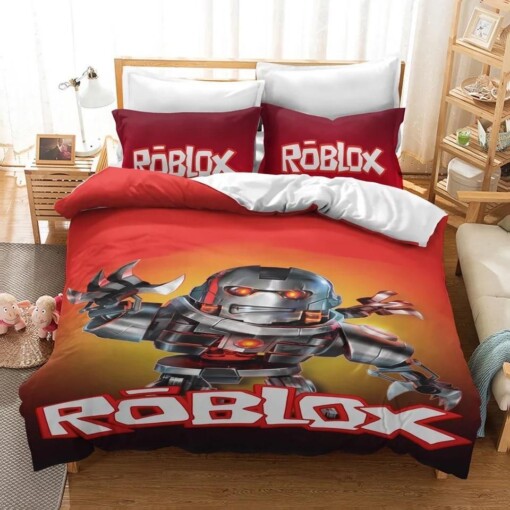 Roblox Team 22 Duvet Cover Pillowcase Bedding Sets Home Decor