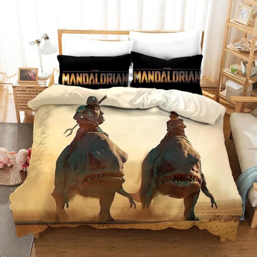 Star Wars The Mandalorian 8 Duvet Cover Quilt Cover Pillowcase