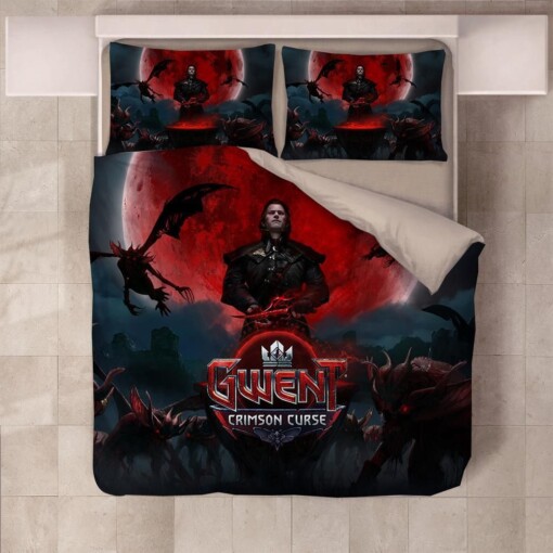 The Witcher 12 Duvet Cover Pillowcase Bedding Sets Home Bedroom