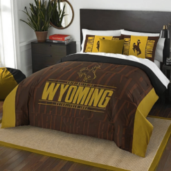 Wyoming Cowboys Bedding Sets High Quality Cotton Bedding Sets Pajamas