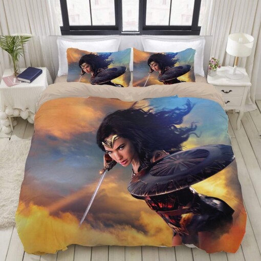 Wonder Woman Diana Prince 4 Duvet Cover Quilt Cover Pillowcase