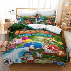 Sonic Mania 11 Duvet Cover Quilt Cover Pillowcase Bedding Sets