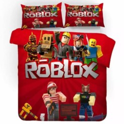 Roblox Team 39 Duvet Cover Pillowcase Bedding Sets Home Decor