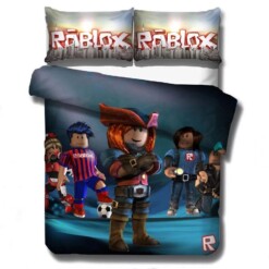 Roblox Team 14 Duvet Cover Pillowcase Bedding Sets Home Decor