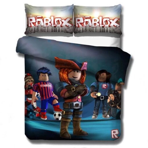 Roblox Team 14 Duvet Cover Pillowcase Bedding Sets Home Decor