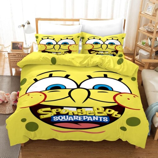 Spongebob Squarepants 23 Duvet Cover Quilt Cover Pillowcase Bedding Sets