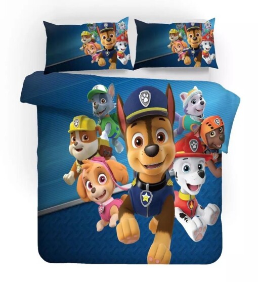 Paw Patrol Marshall 8 Duvet Cover Quilt Cover Pillowcase Bedding