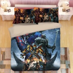 Transformers Bumblebee 3 Duvet Cover Quilt Cover Pillowcase Bedding Sets