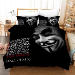 V For Vendetta 1 Duvet Cover Quilt Cover Pillowcase Bedding