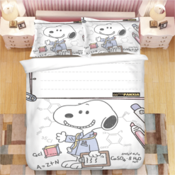 Snoopy 5 Duvet Cover Quilt Cover Pillowcase Bedding Sets Bed