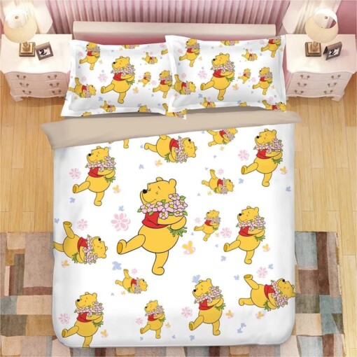 Winnie The Pooh 1 Duvet Cover Quilt Cover Pillowcase Bedding