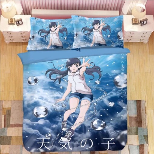 Tenki No Ko Makoto Shinkai Weathering With You 7 Duvet