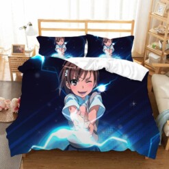 Toaru Majutsu No Index 7 Duvet Cover Pillowcase Bedding Sets