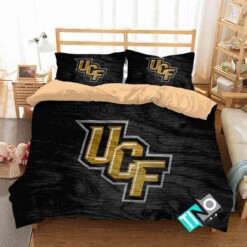 Ncaa Ucf Knights 2 Logo N 3d Duvet Cover Bedding