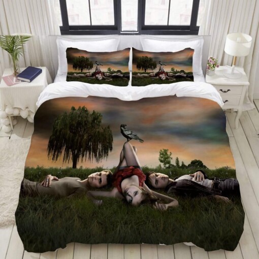 The Vampire Diaries 5 Duvet Cover Quilt Cover Pillowcase Bedding