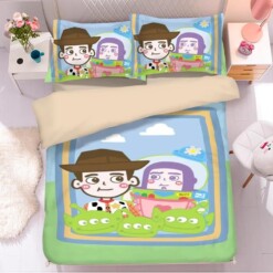 Toy Story Woody Forky 31 Duvet Cover Quilt Cover Pillowcase