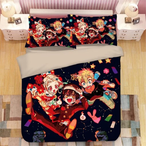 Toilet Bound Hanako Kun 8 Duvet Cover Quilt Cover Pillowcase Bedding