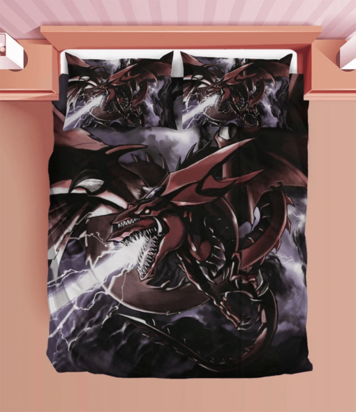 Yu Gi Oh Duvet Dragon Bedding Sets Comfortable Gift Quilt