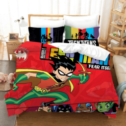 Teen Titans Go 17 Duvet Cover Quilt Cover Pillowcase Bedding