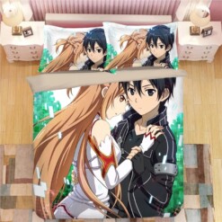 Sword Art Online Sao 4 Duvet Cover Quilt Cover Pillowcase