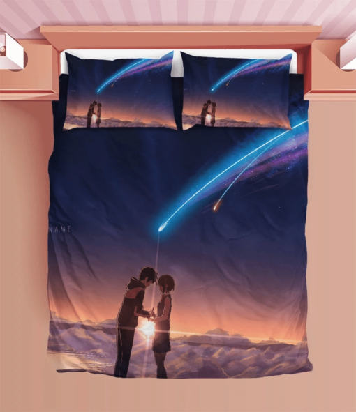 Your Name Duvet Your Name Anime Bedding Sets Comfortable Gift