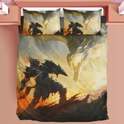 Skyrim Duvet Skyrim Bedding Sets Comfortable Gift Quilt Bed Sets