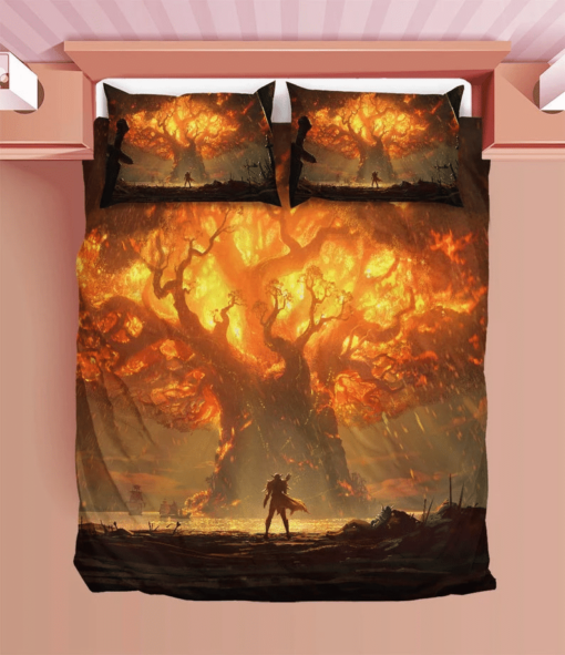 World Of Warcraft Duvet Battle For Azeroth Bedding Sets Wow