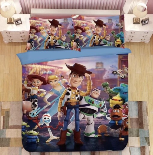 Toy Story Woody Forky 15 Duvet Cover Quilt Cover Pillowcase