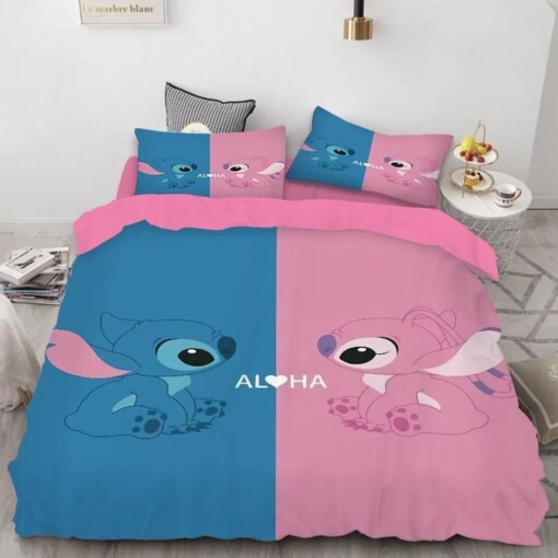 Stitch 17 Duvet Cover Quilt Cover Pillowcase Bedding Sets Bed