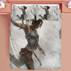 Tomb Raider Duvet Lara Croft Bedding Sets Comfortable Gift Quilt