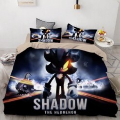 Sonic The Hedgehog 7 Duvet Cover Quilt Cover Pillowcase Bedding