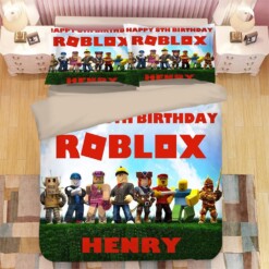 Roblox Team 57 Duvet Cover Quilt Cover Pillowcase Bedding Sets