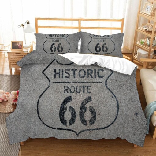 Route 66 11 Duvet Cover Quilt Cover Pillowcase Bedding Sets