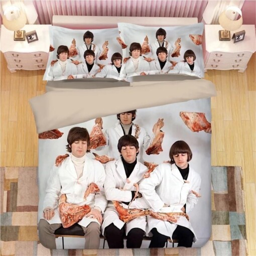 The Beatles John Lennon 5 Duvet Cover Pillowcase Cover Bedding